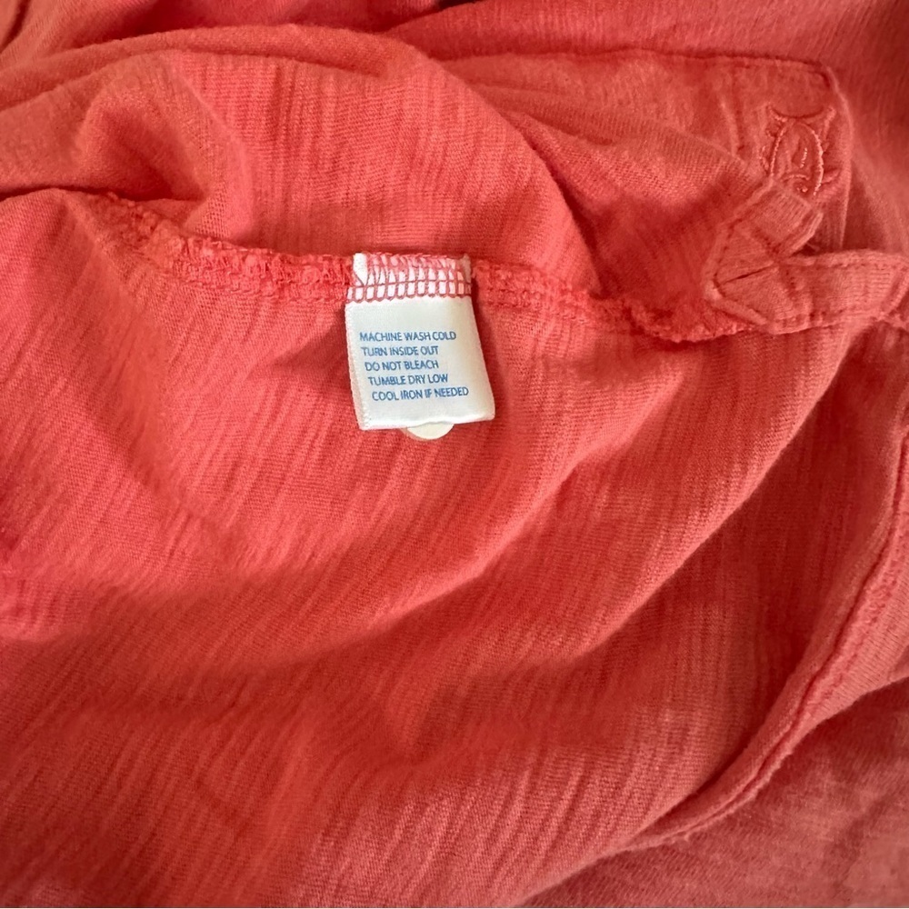 SOUTHERN TIDE Men’s Watermelon Red Sun Farer Slub Cotton Short Sleeve Polo L - Picture 9 of 10
